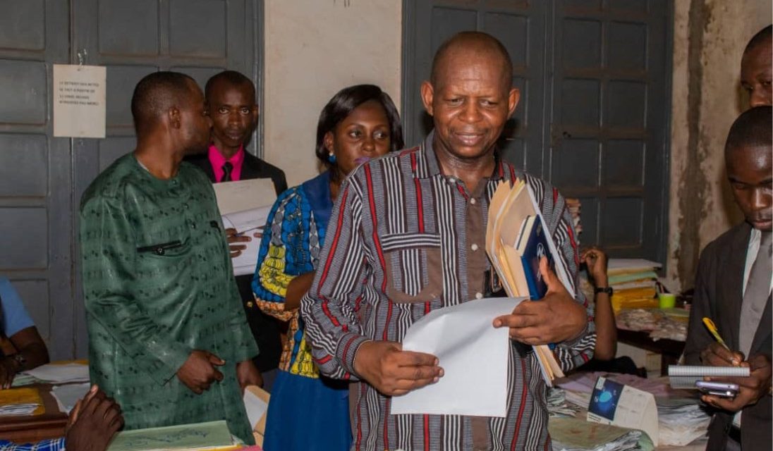 Centrafrique : Le Parquet de Bangui en inspection au centre d&rsquo;état civil de la mairie  Centrale de Bangui