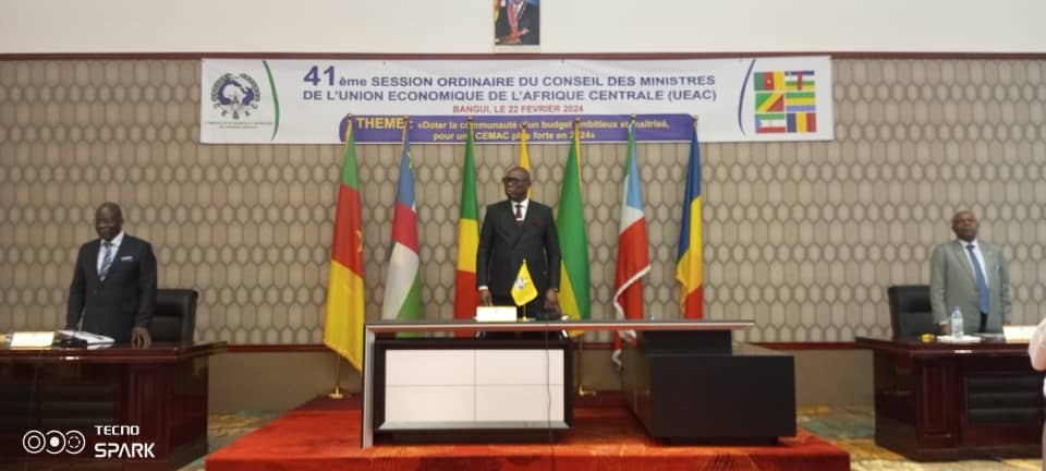Centrafrique : Des points forts de la 41e session ordinaire du conseil des ministres de la CEMAC tenu à Bangui