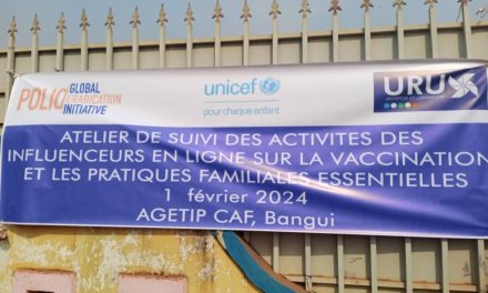 Centrafrique : Des influenceurs évaluent la première phase de la campagne en faveur de la vaccination