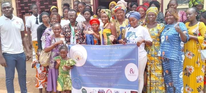 Le développement personnel, une préoccupation de L’Association Soleil de Centrafrique