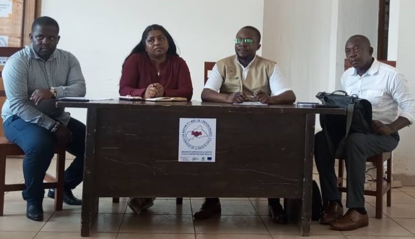Centrafrique : L’annonce de la semaine de mobilisation pour la Maison de Service de la Société civile