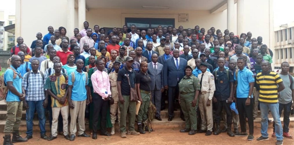 Centrafrique : 295 agents pénitentiaires nouvellement intégrés, briefés sur l’éthique et la déontologie de leur travail