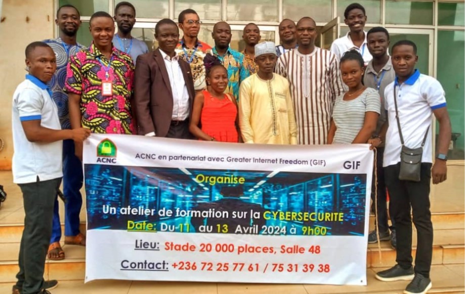 Centrafrique : Des jeunes imprégnés sur la cybersécurité