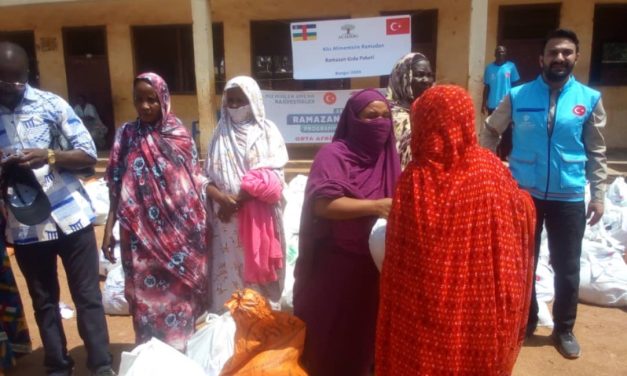 Centrafrique : 500 femmes retournées du Soudan reçoivent des vivres