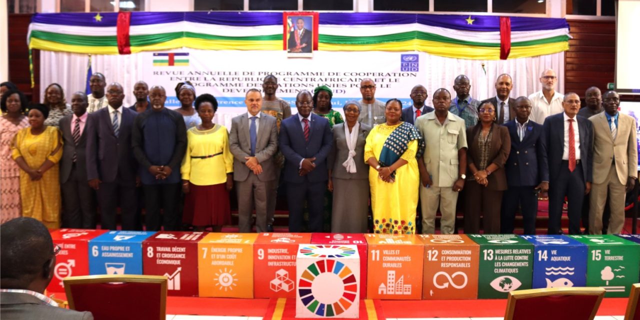 Centrafrique : Revue annuelle 2023 du PNUD-RCA et reformulation des priorités 2024