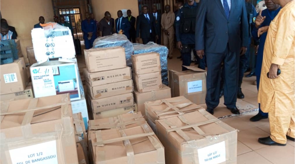 Don de la Minusca à huit juridictions pour renforcer le système judiciaire centrafricain