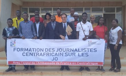 Centrafrique : Des journalistes sportifs formés sur les J.O de Paris 2024