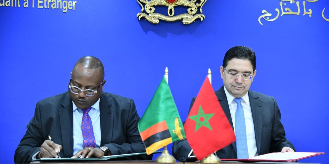 Sahara marocain : La Zambie réitère son soutien à l’intégrité territoriale du Maroc et au plan d’autonomie