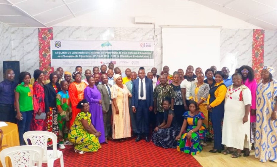 Centrafrique : Lancement de la communication en lien au PlanNational d’Adaptation aux changements climatiques 2024-2025