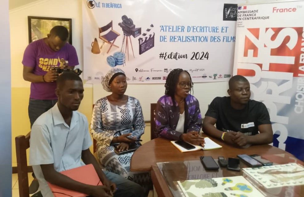 Centrafrique : Atelier d’écriture cinématographique: « écrire à Bangui »