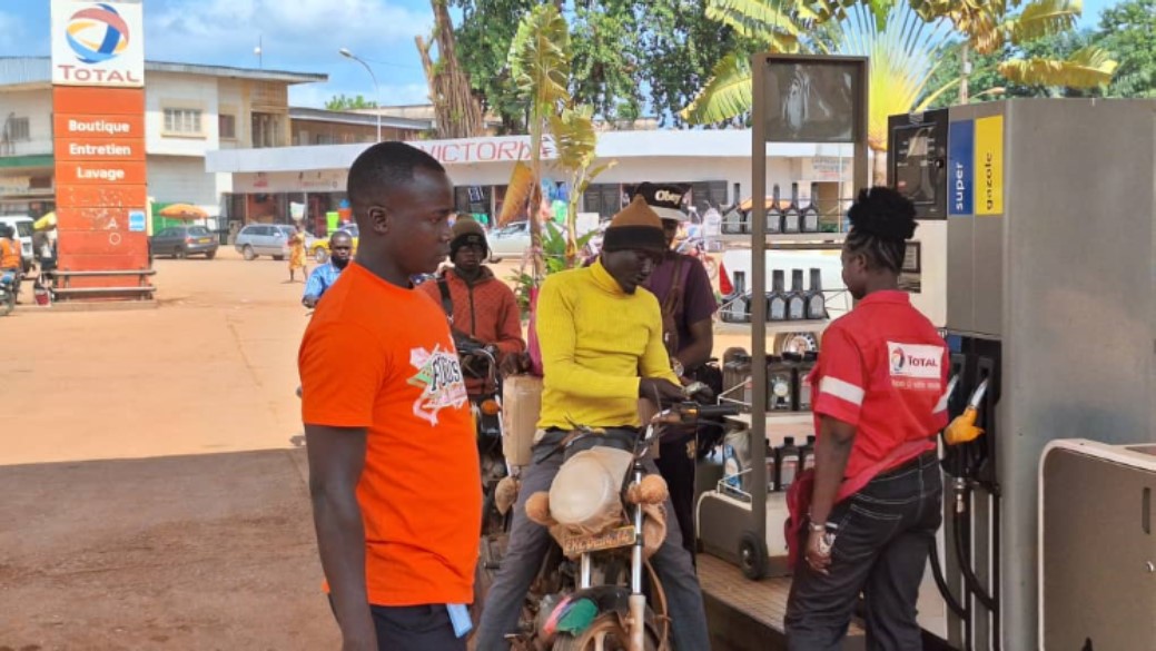 Centrafrique : Fourniture de carburant, la tension baisse