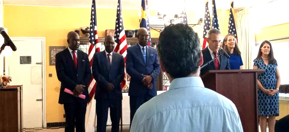 Centrafrique : Commémoration du 248ème anniversaire des USA sur fond  d’appel à la réussite des élections locales à venir