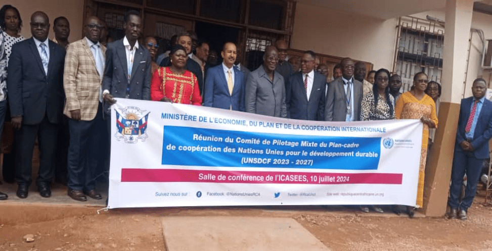 Centrafrique : réunion du comité de pilotage mixte du plan-cadre de coopération des nations unies pour le développement durable 2023-2027
