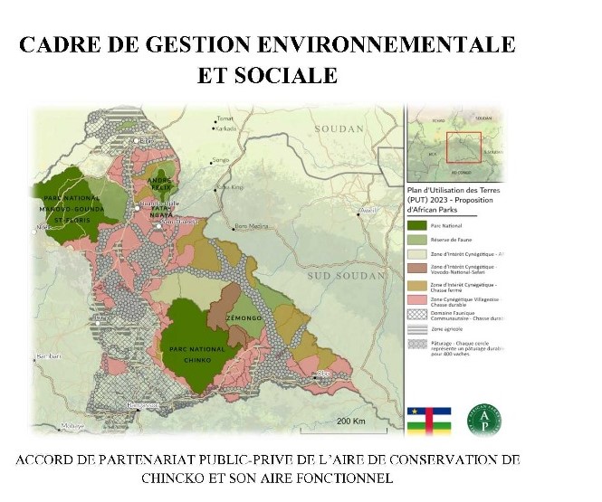 Centrafrique : Validation technique du Cadre de gestion environnementale et sociale des Aires de conservation de Chinko