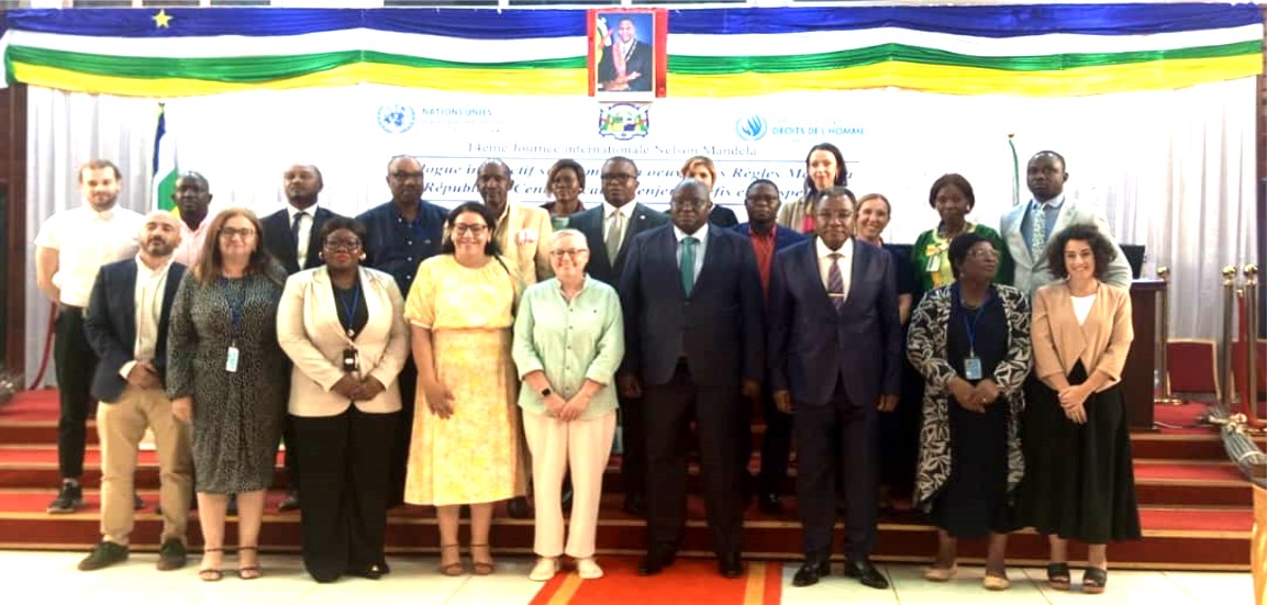 Centrafrique : Célébration de la 14ème journée internationale de Nelson Mandela