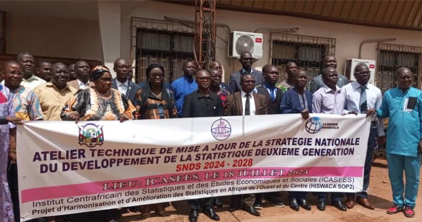 Centrafrique : Mise à jour de la stratégie nationale du développement de   statistique deuxième génération