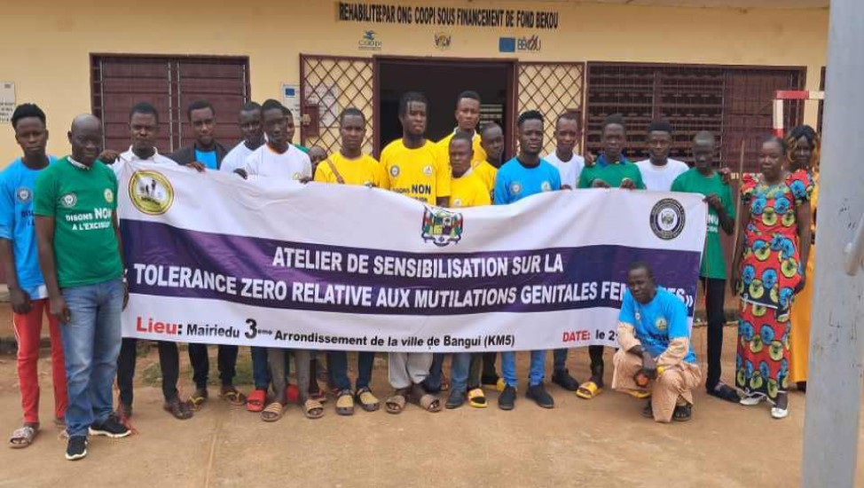 Centrafrique : La lutte contre la mutilation génitale au centre d&rsquo;une sensibilisation des jeunes du 3e arrondissement de Bangui