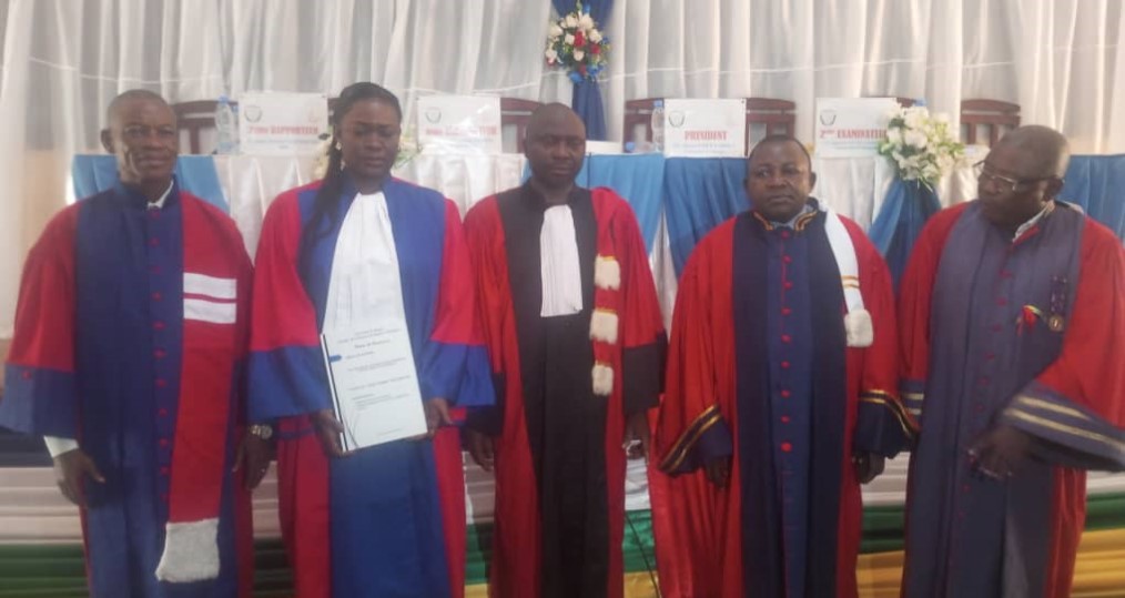 Centrafrique : Mme Gypsie Guylaine Malibangar valide avec mention trèshonorable sa thèse de doctorat en Droit public