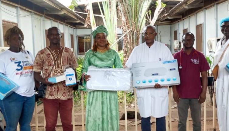 L’agence Jo de luxe TV renforce le plateau technique du Complexe pédiatrique de Bangui