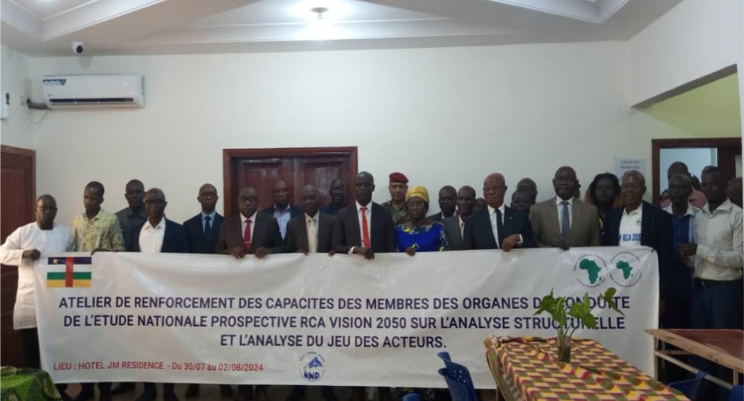 Centrafrique : L’analyse structurelle et l’analyse du jeu d’acteurs au cœur d’une rencontre dans le cadre de l’ENP RCA vision 2050