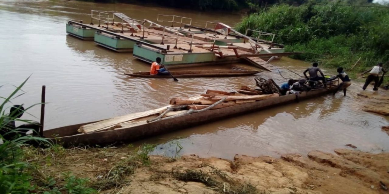 Centrafrique : Cri d’alarme des habitants de Sakai2 pour la réhabilitation du bac récemment dégradé