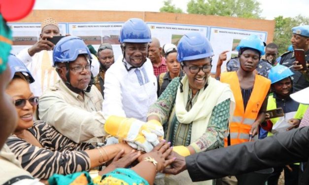La construction du premier poste mixte frontalier de la RCA lancée à Bembéré avec le soutien de la MINUSCA