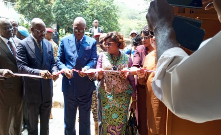 Centrafrique : Inauguration de deux centres de formation en menuiserie construit par le PNUD  pour un développement économique inclusif