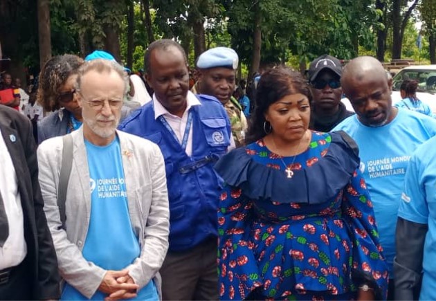 Centrafrique : La ministre Josiane Lina Bemakassoui salue les actions du gouvernement et des humanitaires qui ont porté des fruits à Kaga-Bandoro