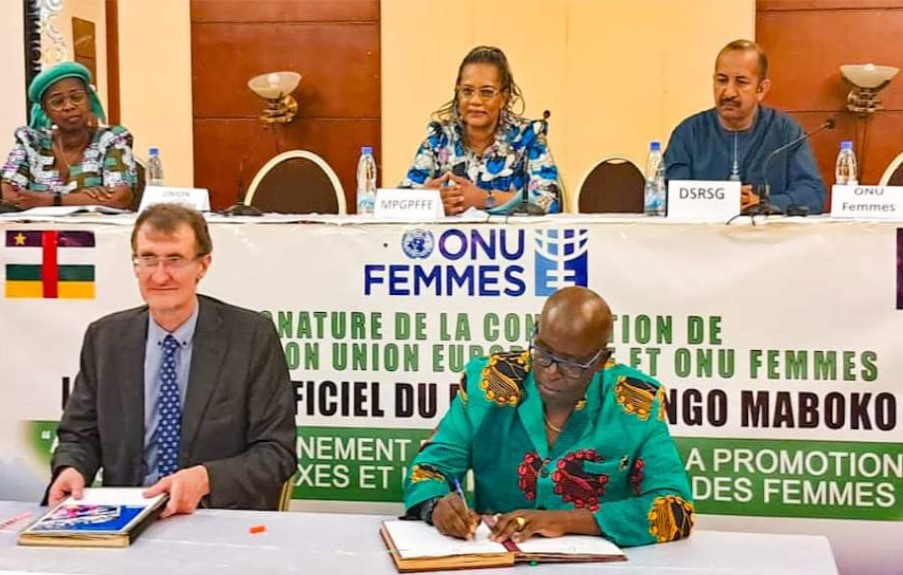 Centrafrique : l’Union Européenne accorde une enveloppe de 3. 568.950 USD pour la mise œuvre du projet « Moungo Maboko »