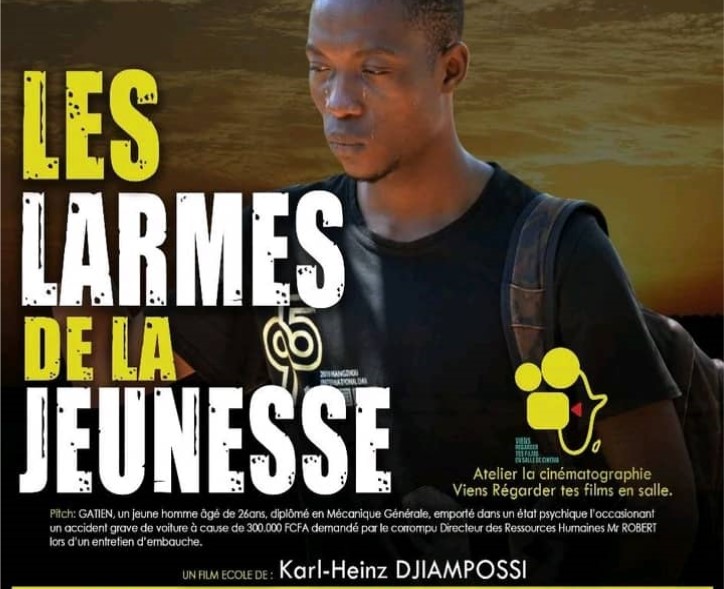 « Les larmes de la jeunesse » un film centrafricain remporte le deuxième prix au festival international du film de quartier au Cameroun