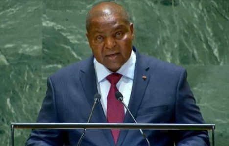 Centrafrique : Tribune de l&rsquo;Onu, Touadéra demande la levée totale de l’embargo sur l&rsquo;extraction de diamants
