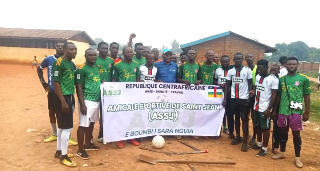 Centrafrique: Amicale sportive de Saint Jean se lance dans l’opération « Kwa ti Kodro »