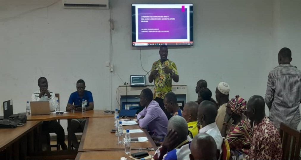 Centrafrique : Deuxième session de sensibilisation des leaders communautaires sur la désinformation