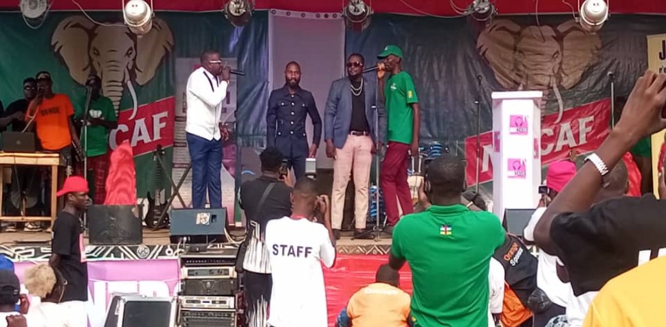 Centrafrique : Une foule au concert de solidarité artistique