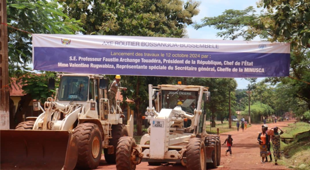 Centrafrique : Lancement des travaux de réhabilitation de l’axe Bossangoa-Bossembélé