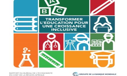 Il est urgent de réformer l’éducation pour permettre une croissance plus  rapide et inclusive en Afrique