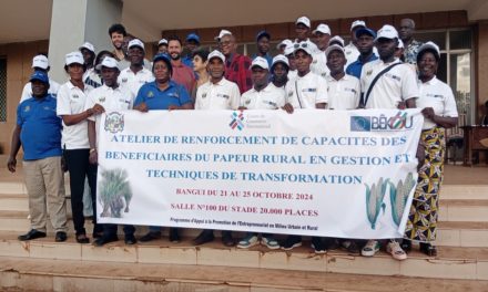 Centrafrique : Témoignages des bénéficiaires de la formation en transformation agroalimentaire de Papeur-Rural