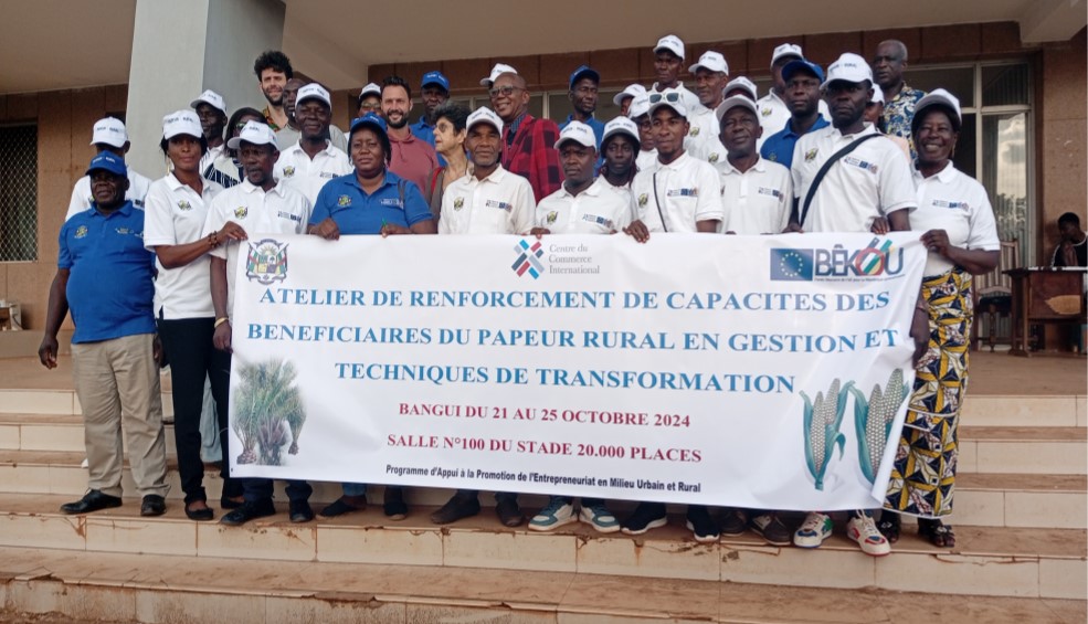 Centrafrique : Témoignages des bénéficiaires de la formation en transformation agroalimentaire de Papeur-Rural