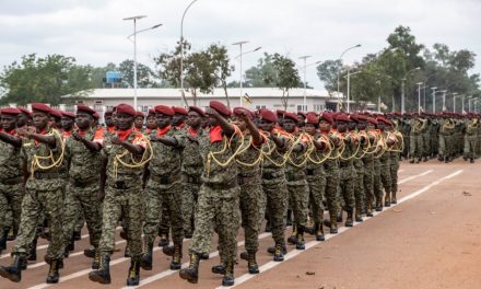 Centrafrique : Les forces de l&rsquo;armée Centrafrique procédent à l&rsquo;ouverture des entraînements pour le défilé du 1er décembre 2024