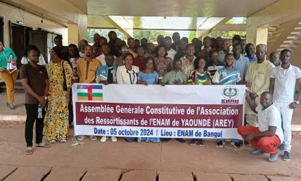 Centrafrique : Assemblée générale constitutive des ressortissants de l&rsquo;ENAMde Yaoundé 