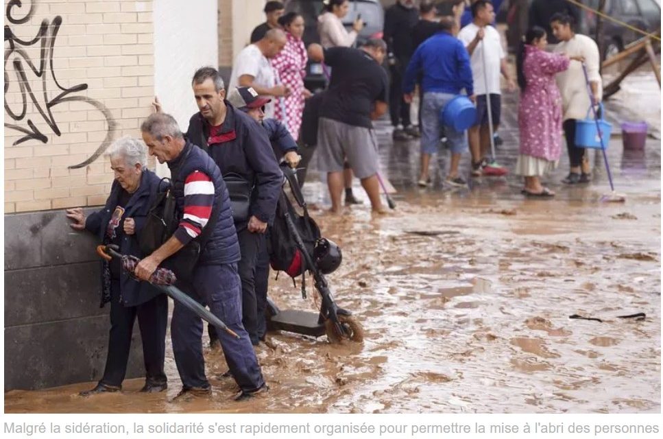 Le Maroc disposé à déployer une équipe en Espagne frappé par les inondations