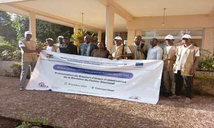 Centrafrique : Le Réseau Arc-En-Ciel présente un rapport d’étape d’observation de la révision du fichier électoral