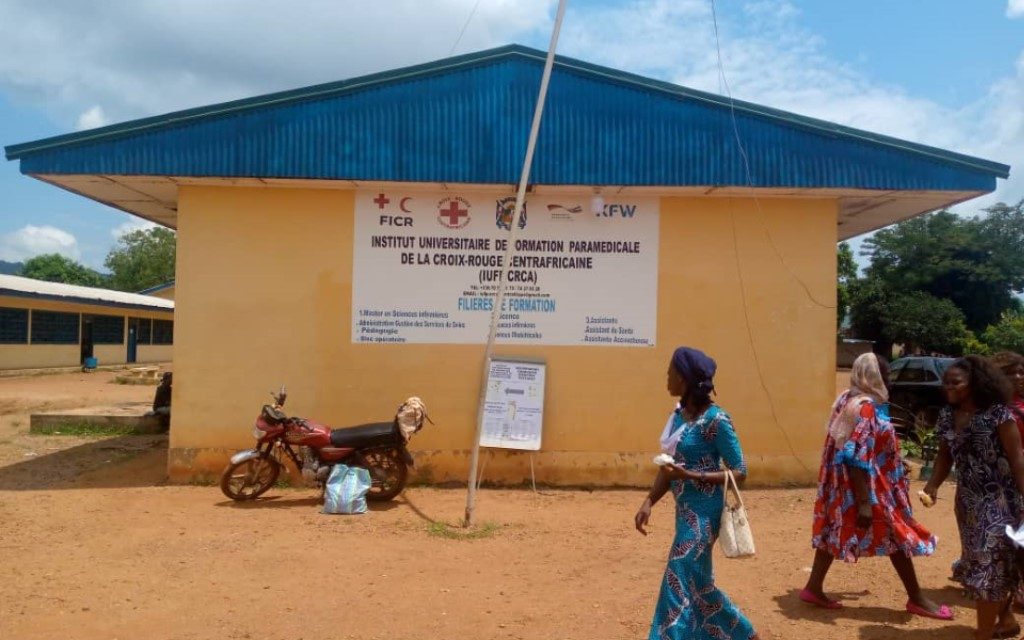 Les étudiants de l’institut universitaire de formation paramédicale de la Croix-Rouge centrafricaine sollicitent une indulgence de la part du gouvernement centrafricain