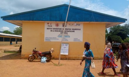 Les étudiants de l’institut universitaire de formation paramédicale de la Croix-Rouge centrafricaine sollicitent une indulgence de la part du gouvernement centrafricain