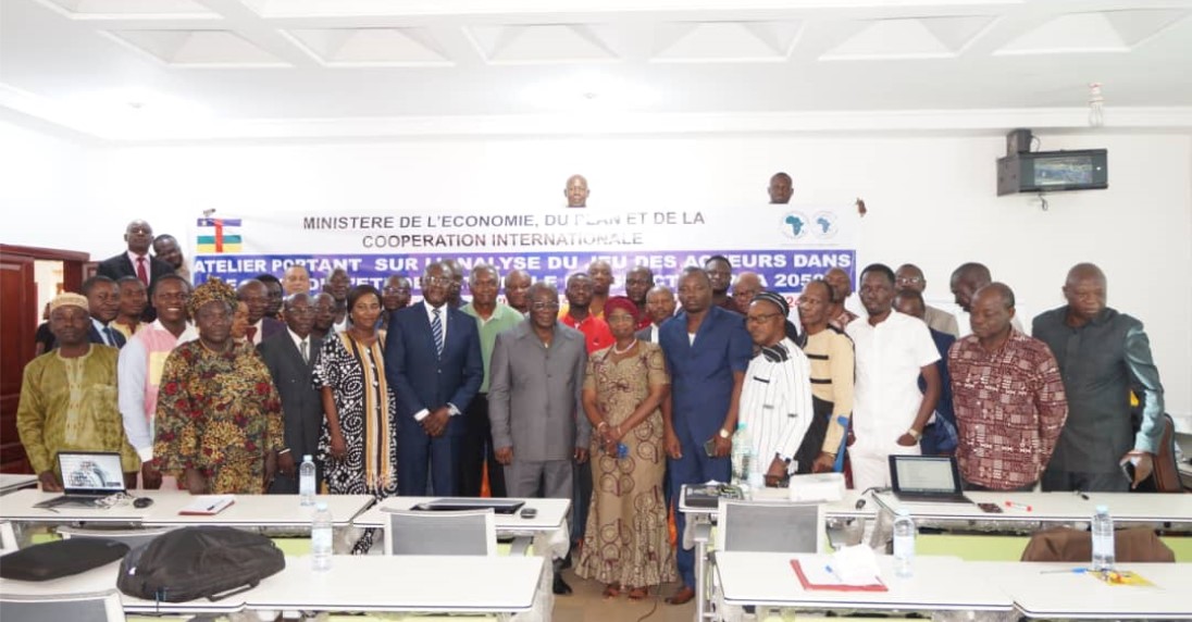 Centrafrique : Clôture de l’atelier sur l’Analyse du Jeu des Acteurs dans le cadre de l’ENP-RCA 2050