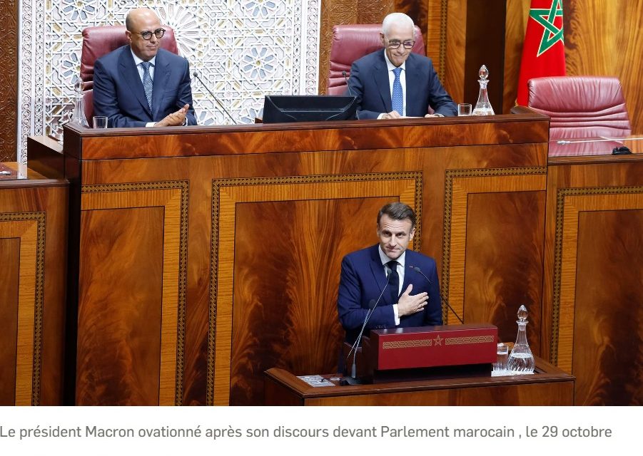En visite d’Etat à Rabat fin octobre, le Président Emmanuel Macron réitère le soutien de la France à la souveraineté du Maroc sur son Sahara