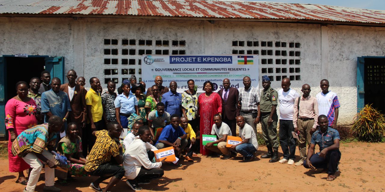 Centrafrique : lancement de la Réintégration Socioéconomique des Ex-combattants à Pissa dans la Lobaye