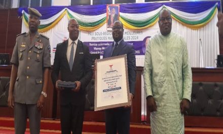 Centrafrique : Vianney Marius Detanguy Tago DG de la CNSS, nomination du « Prix sous régional des meilleures pratiques managériales 2024 »