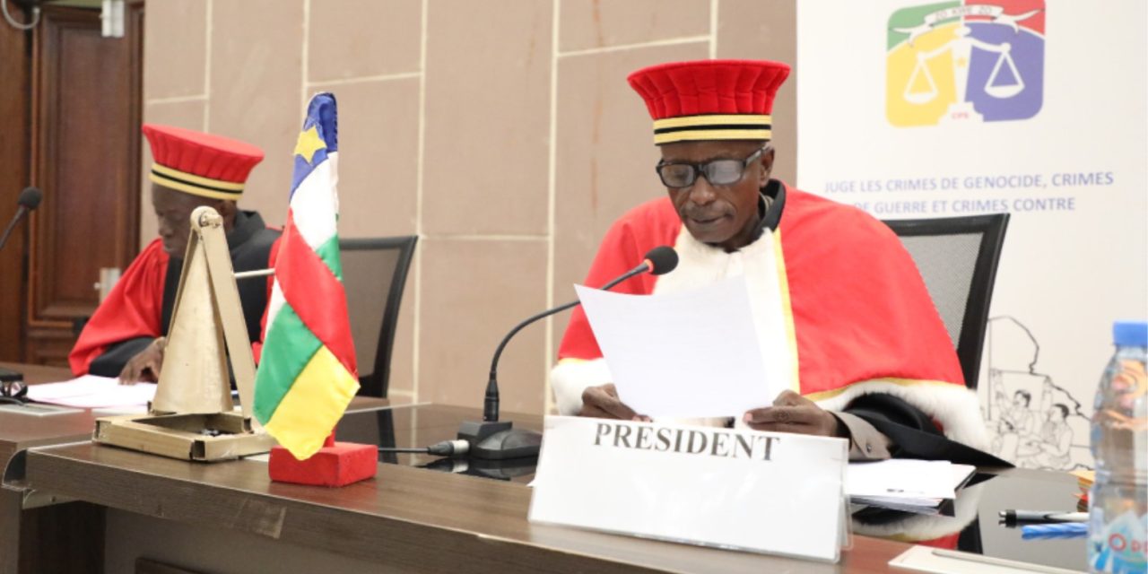 Centrafrique : le procès de Ndélé1 reprend ce lundi 04 Novembre 2024 à la CPS