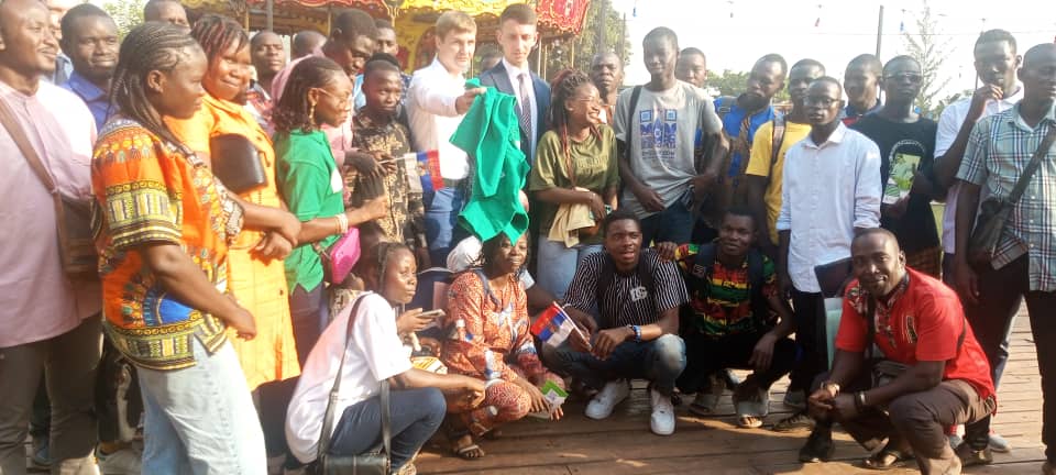 Présentation de l’université agraire de saint Pétersbourg aux étudiants de l’ISDR à Bangui
